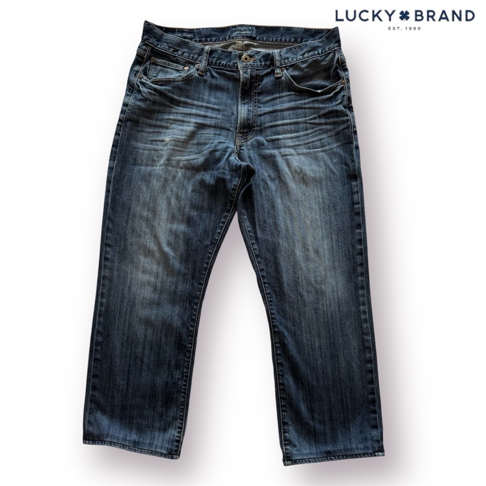 🛍️SALE🛍️ Lucky Brand 361 Vintage Straight Men's Blue Jeans - Picture 2 of 9
